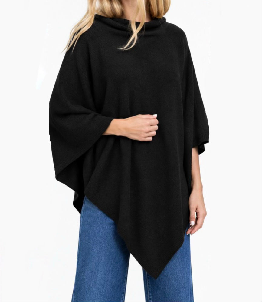 PONCHO NERO