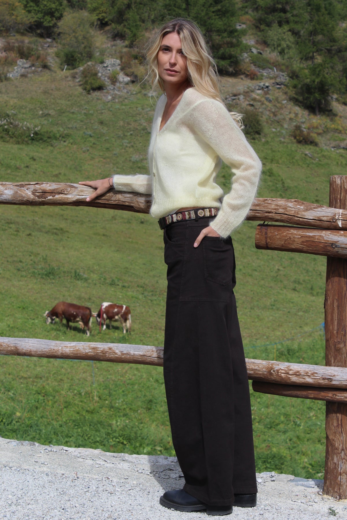 PANTALONE BALOON CIOCCOLATO