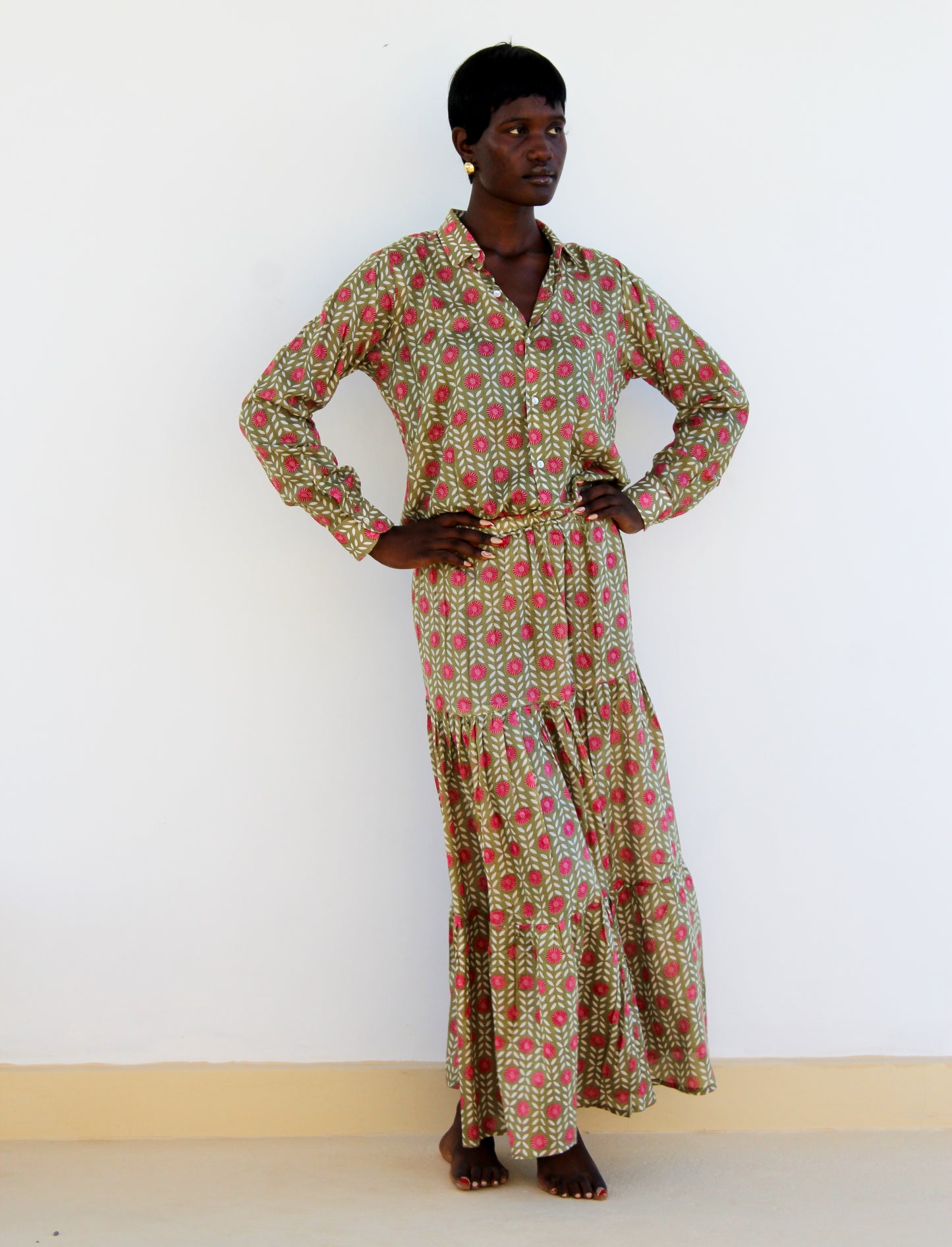 COMPLETO CAMICIA E GONNA LUNGA XIV