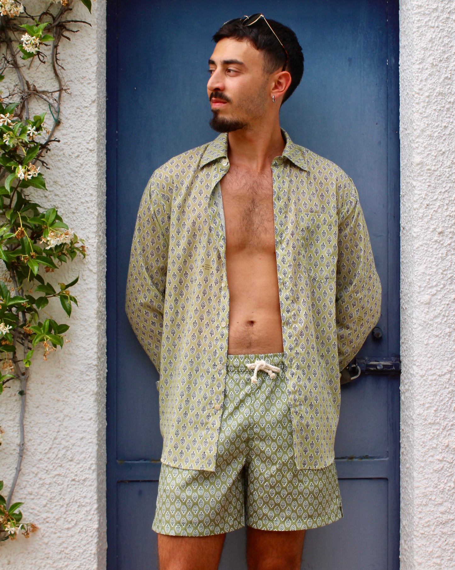 CAMICIA UNISEX VERDE