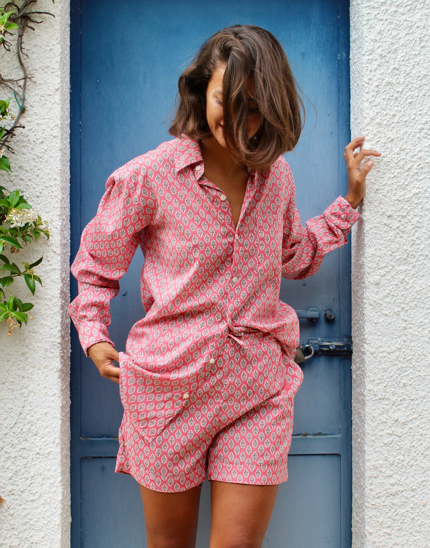 CAMICIA UNISEX ROSA