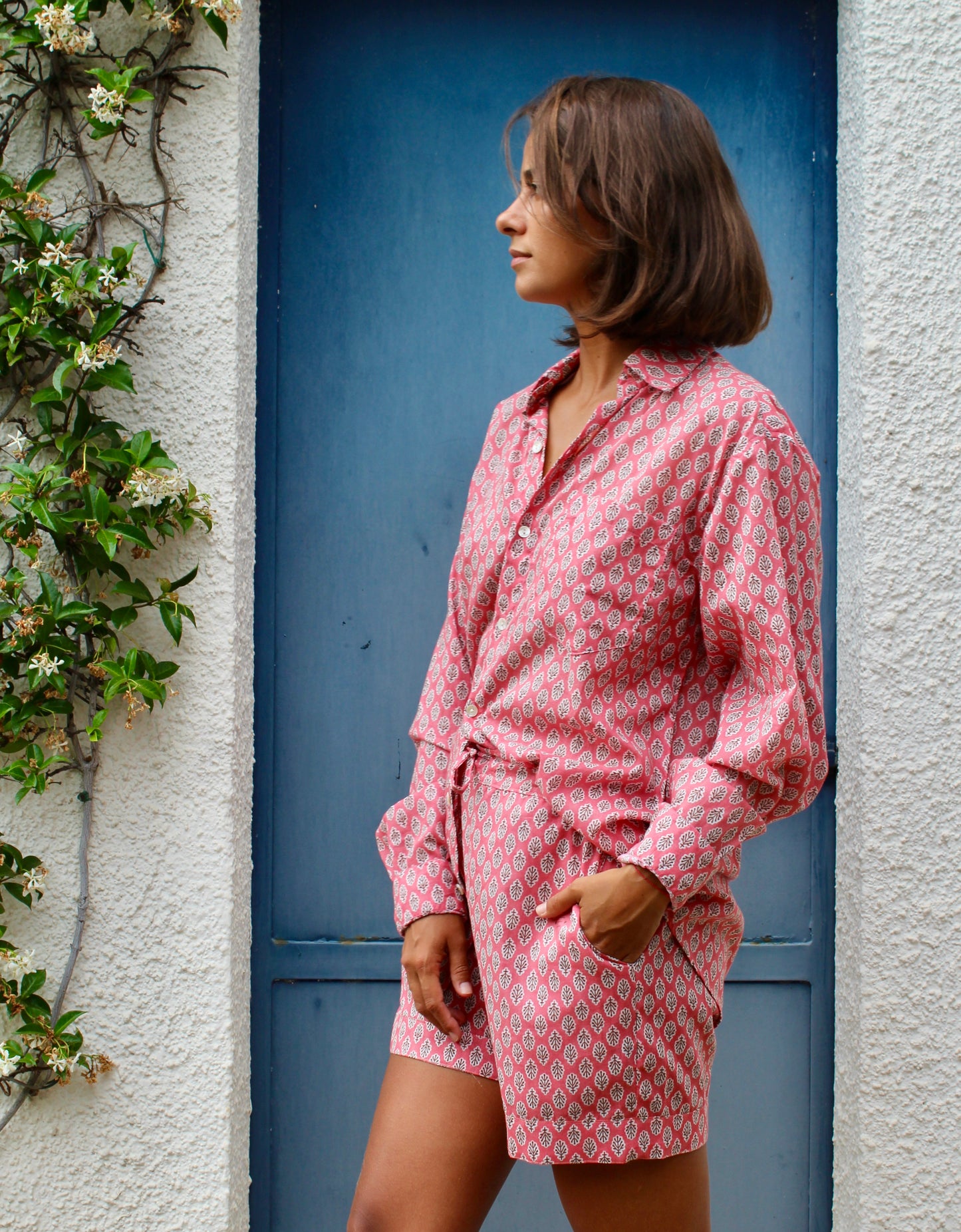 CAMICIA UNISEX ROSA