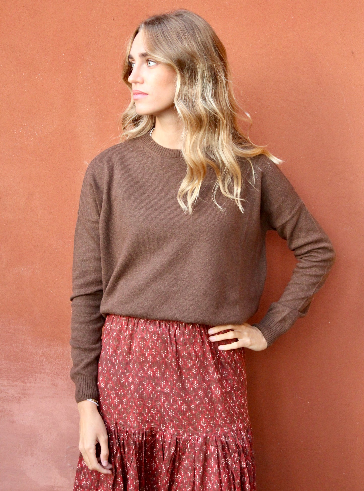 MAGLIONE CIOCCOLATO
