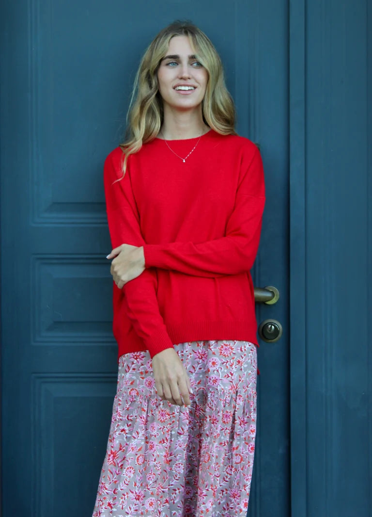 MAGLIONE ROSSO