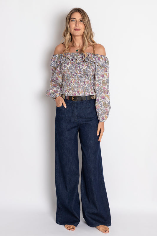 JEANS BLU NOTTE
