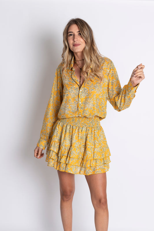 COMPLETO CAMICIA E GONNA CORTA 3