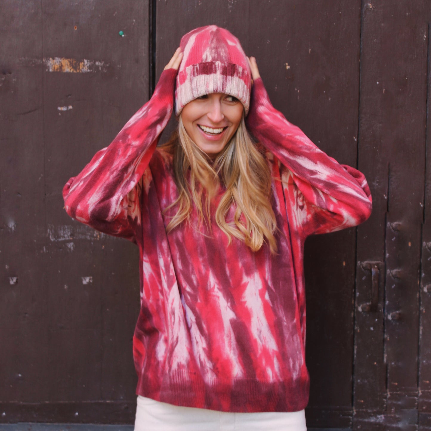 MAGLIONE UNISEX IN 100% CASHMERE RIGENERATO