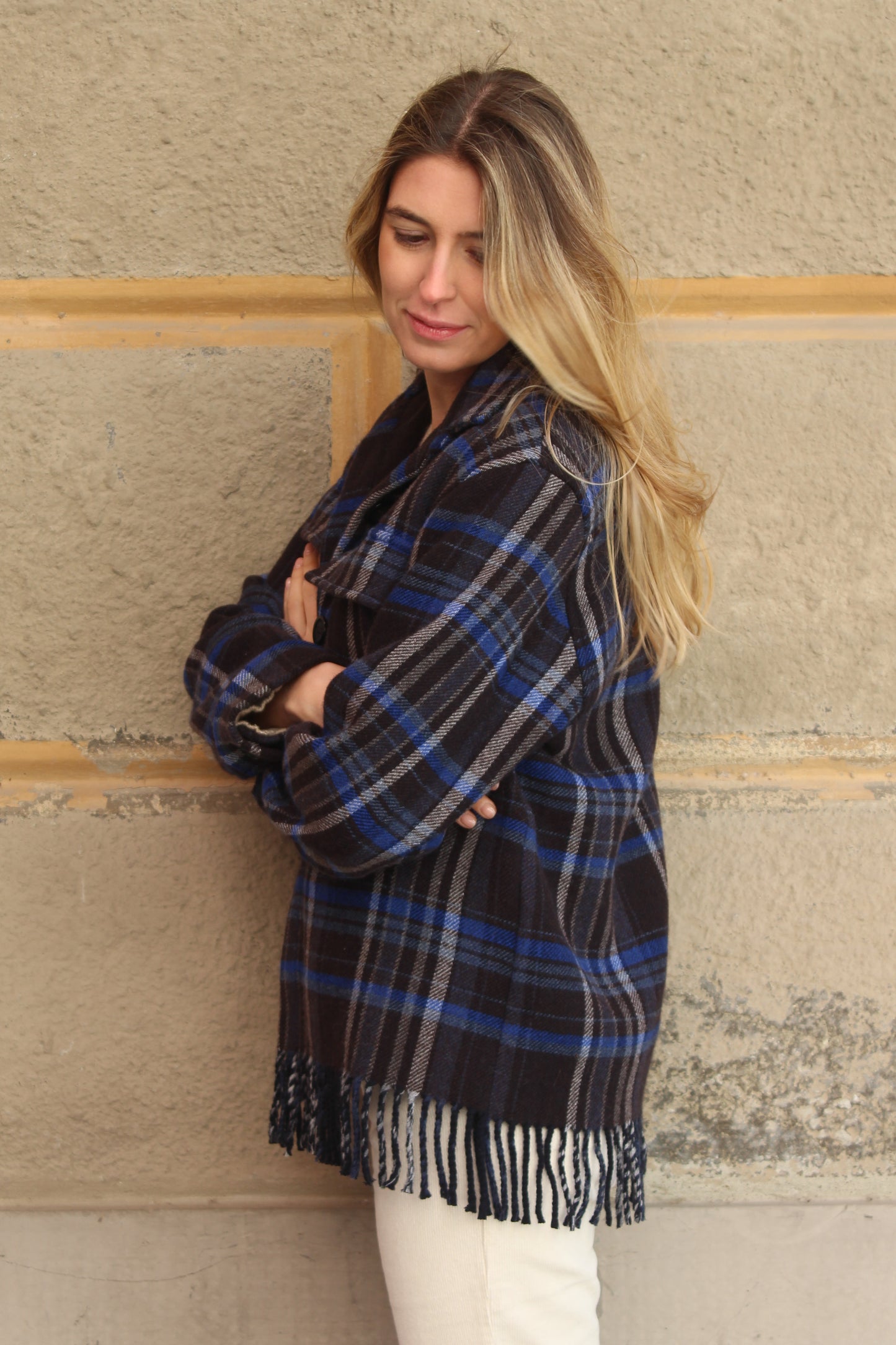 CAPPOTTO A CAMICIA IN LANA