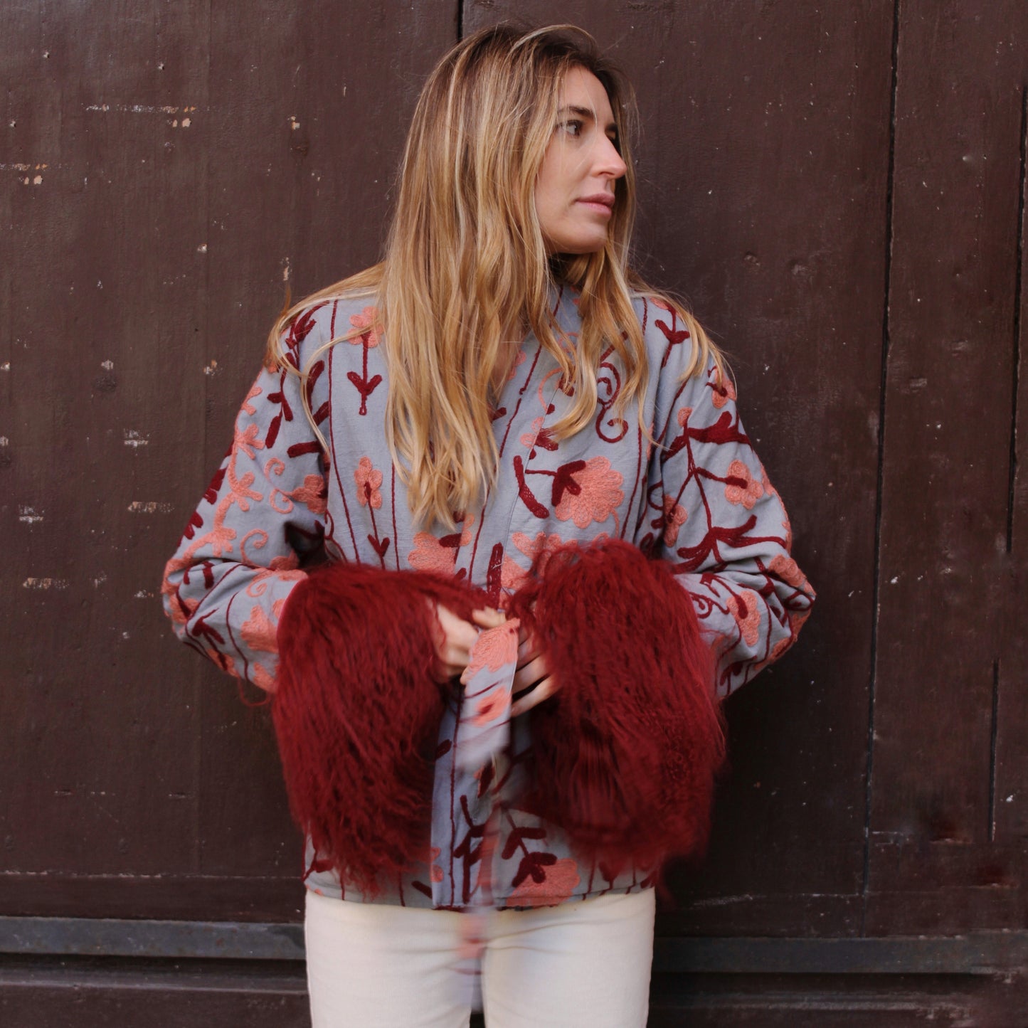 GIACCA SUZANI CON PELO 1