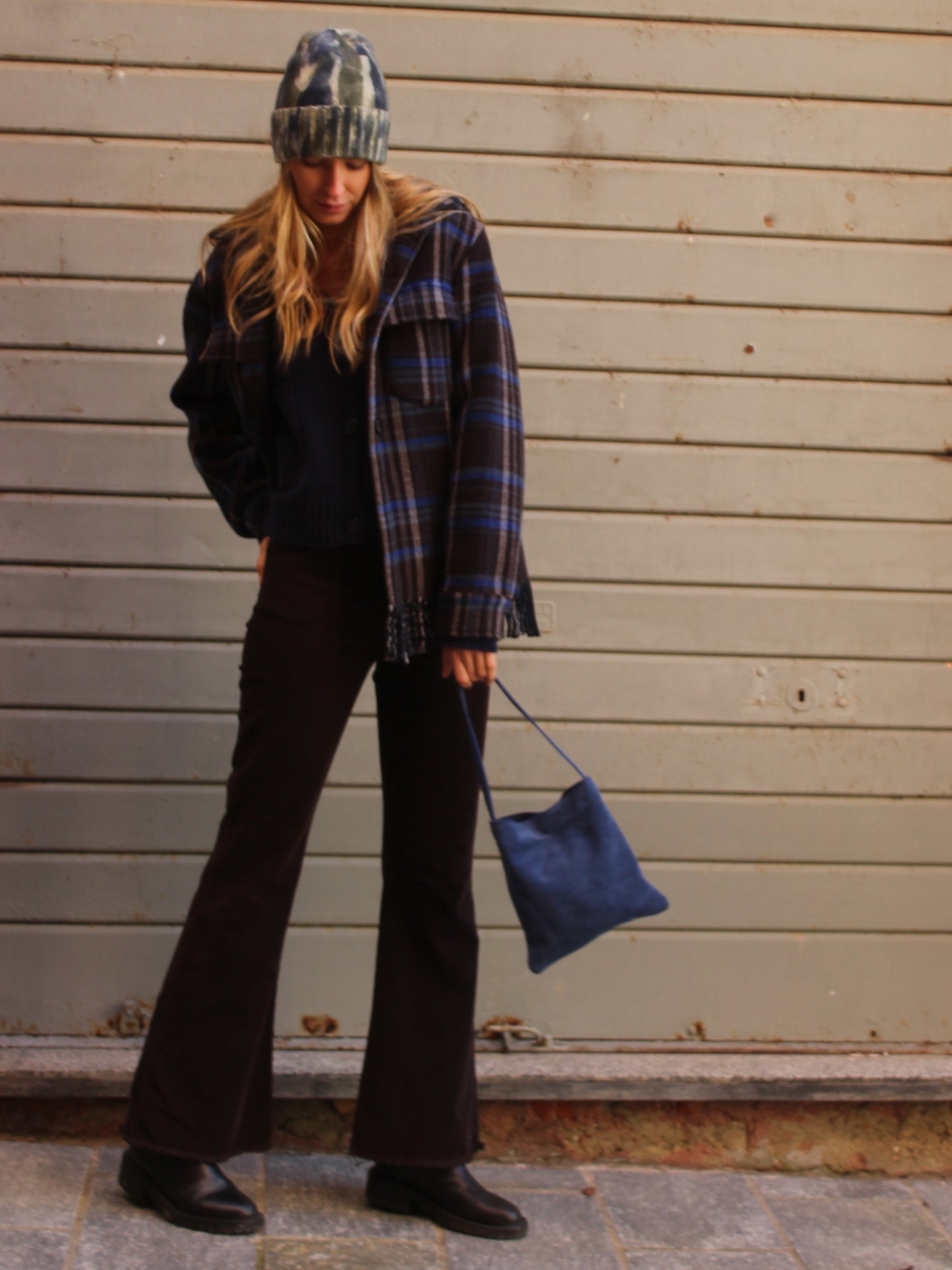 CAPPOTTO A CAMICIA IN LANA