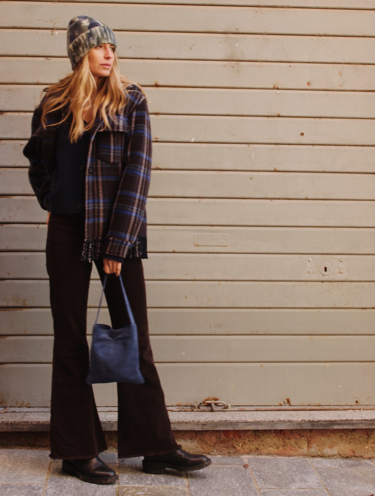 CAPPOTTO A CAMICIA IN LANA