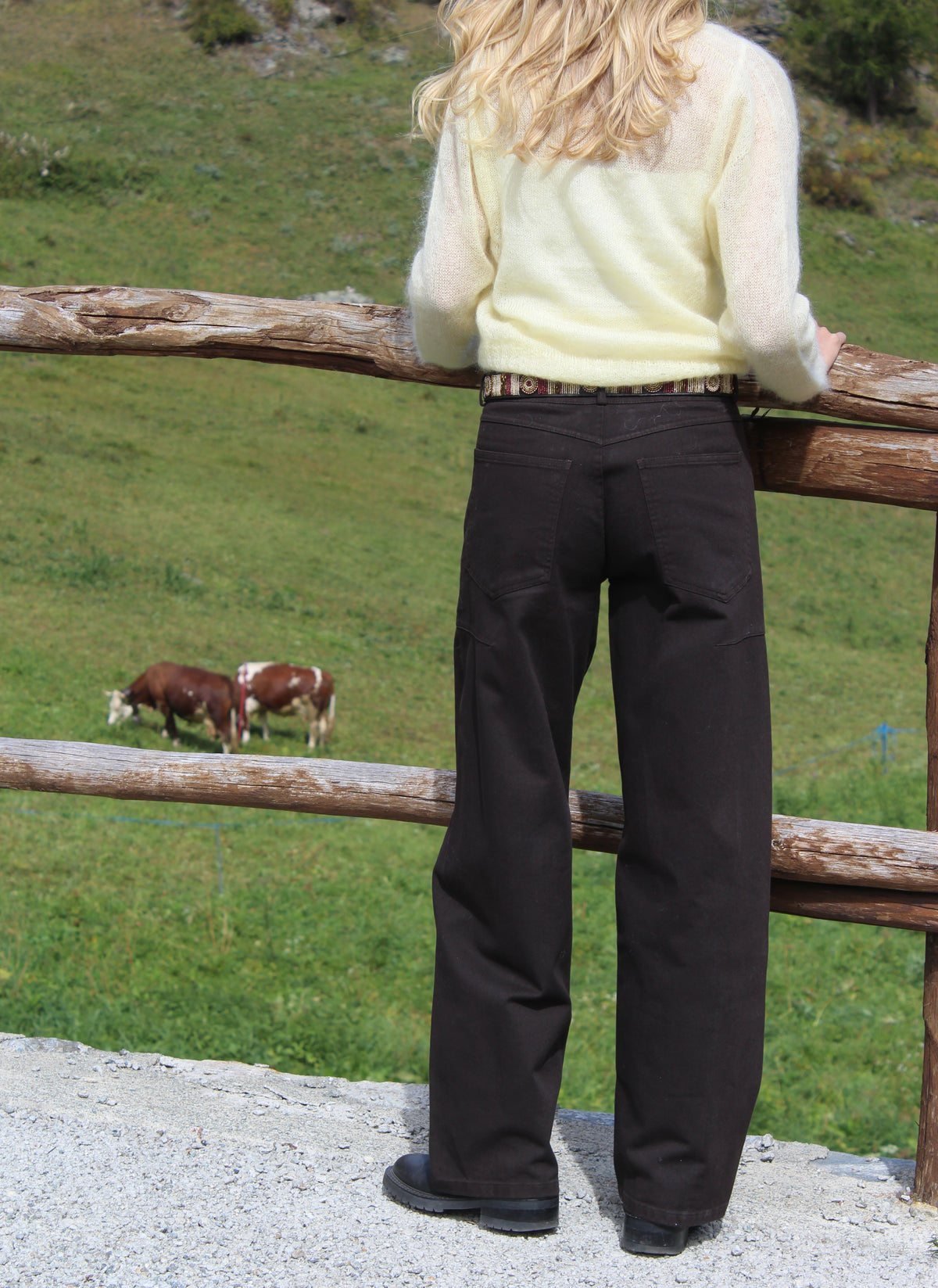 PANTALONE BALOON CIOCCOLATO