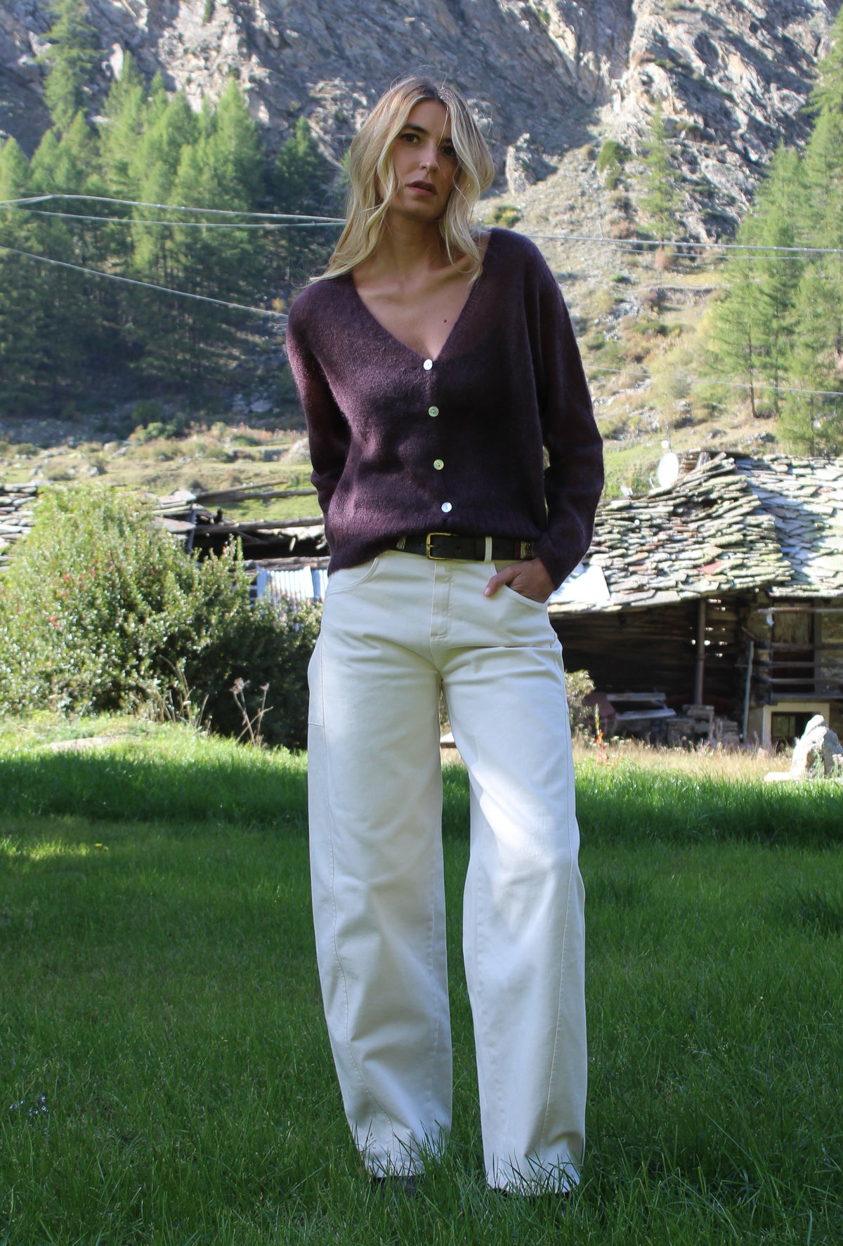 CARDIGAN CIOCCOLATO