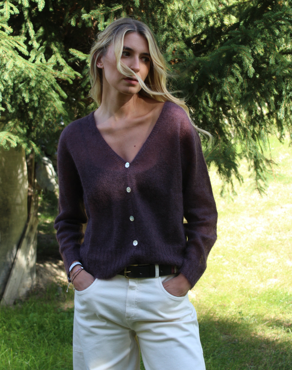 CARDIGAN CIOCCOLATO