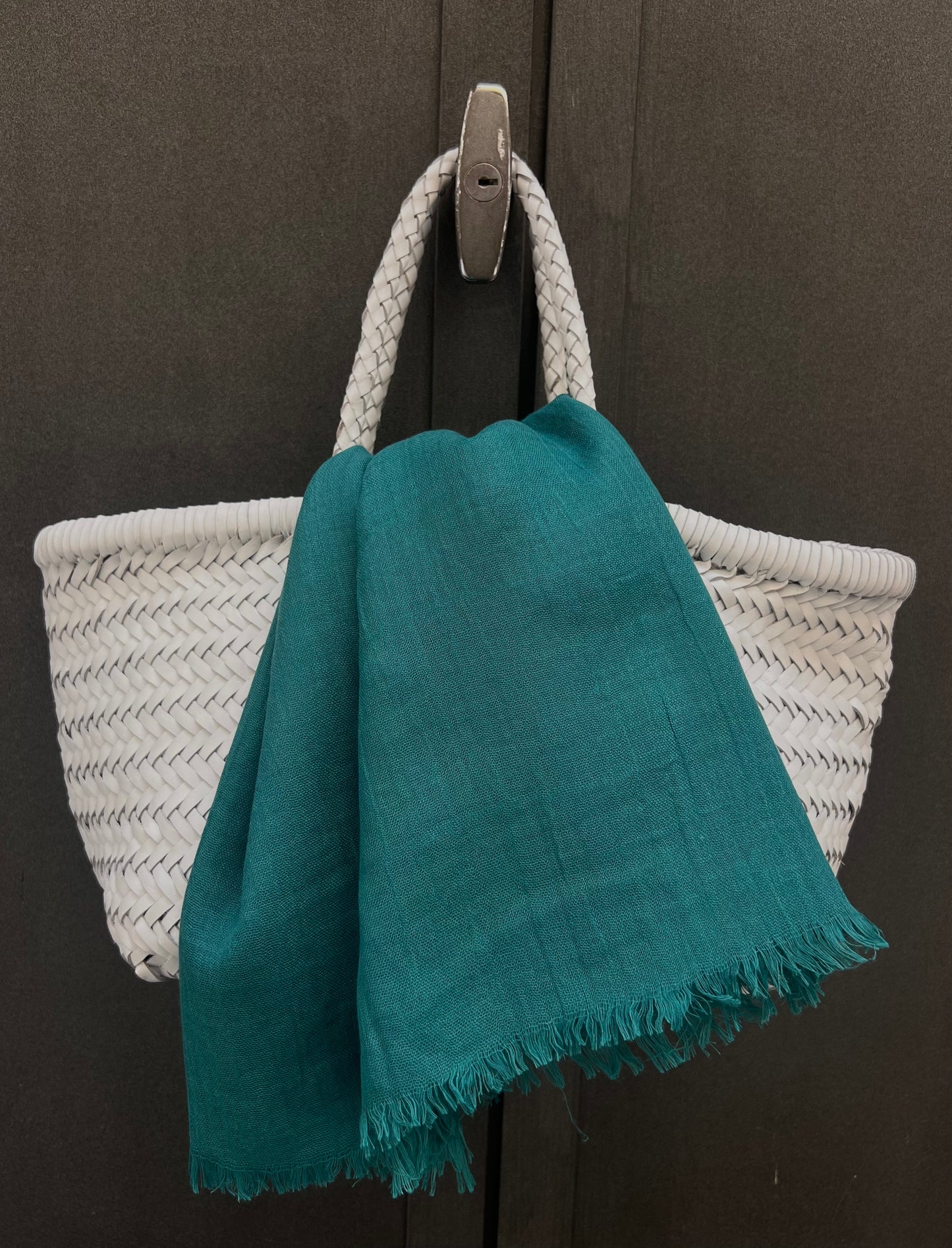 PASHMINA VERDE PAVONE