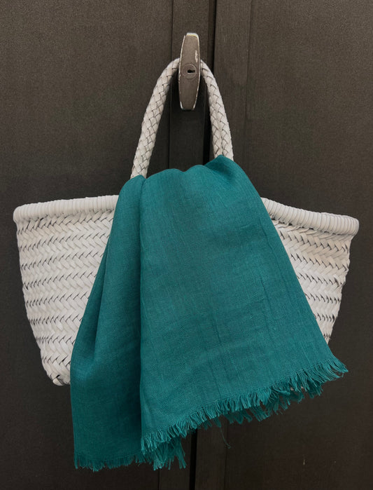 PASHMINA VERDE PAVONE