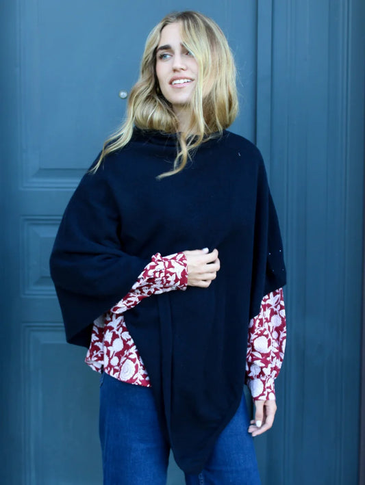 PONCHO BLU