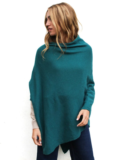 PONCHO  PETROLIO