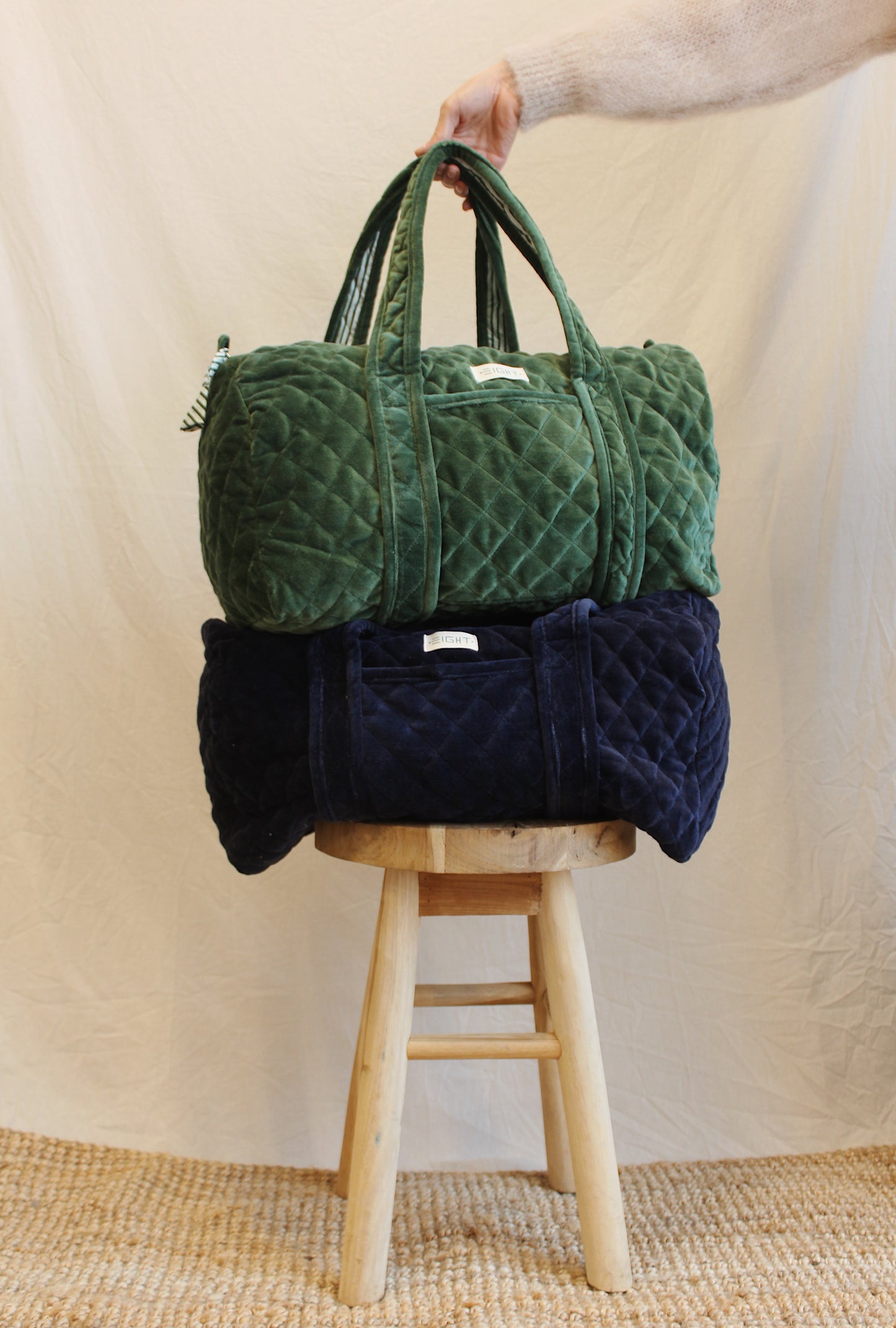 BORSA DA VIAGGIO IN VELLUTO XI