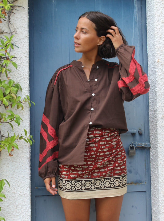 CAMICIA COLLO COREANA 11