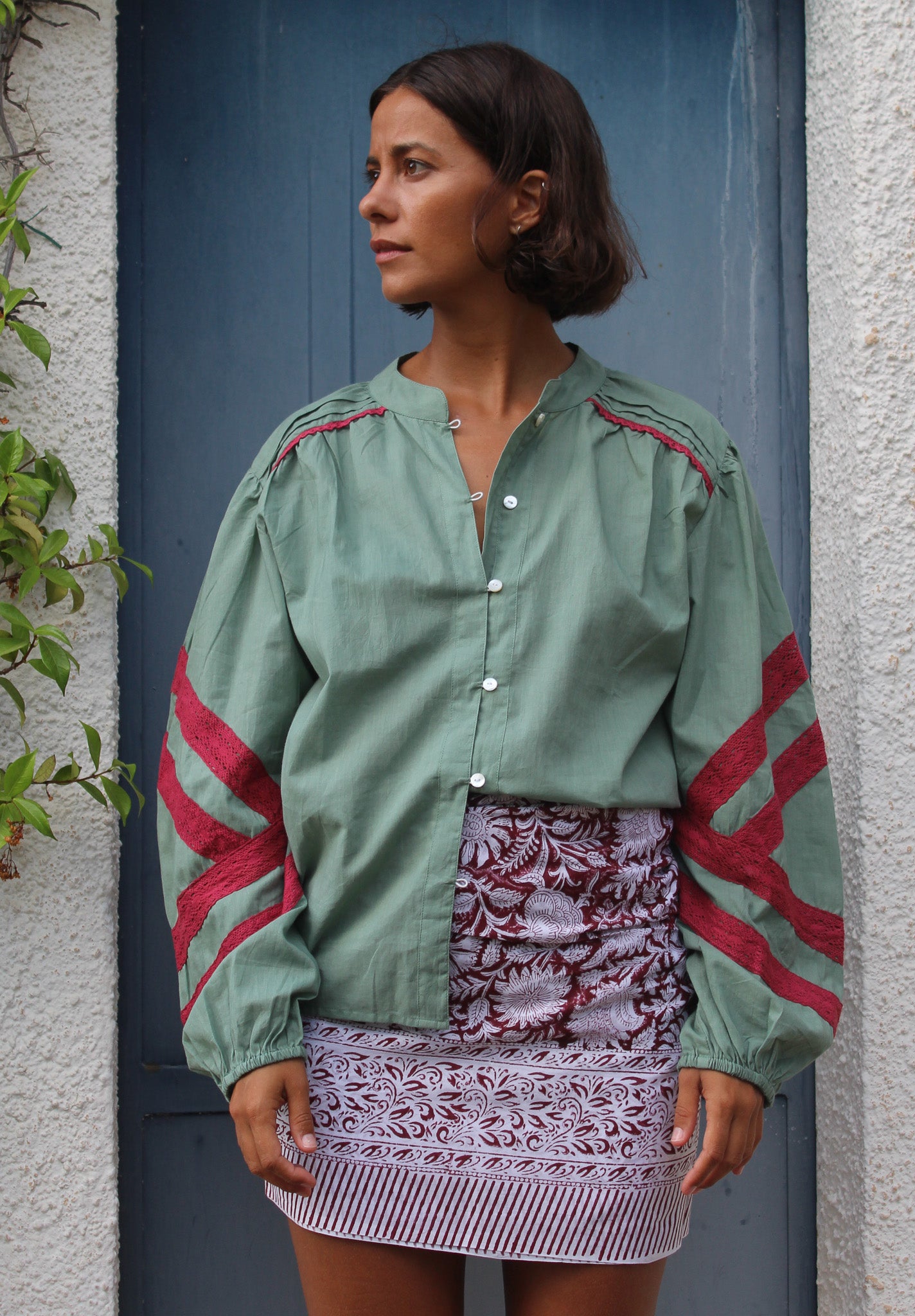CAMICIA COLLO COREANA 10