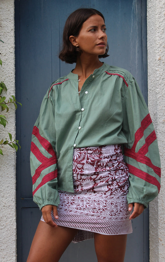 CAMICIA COLLO COREANA 10