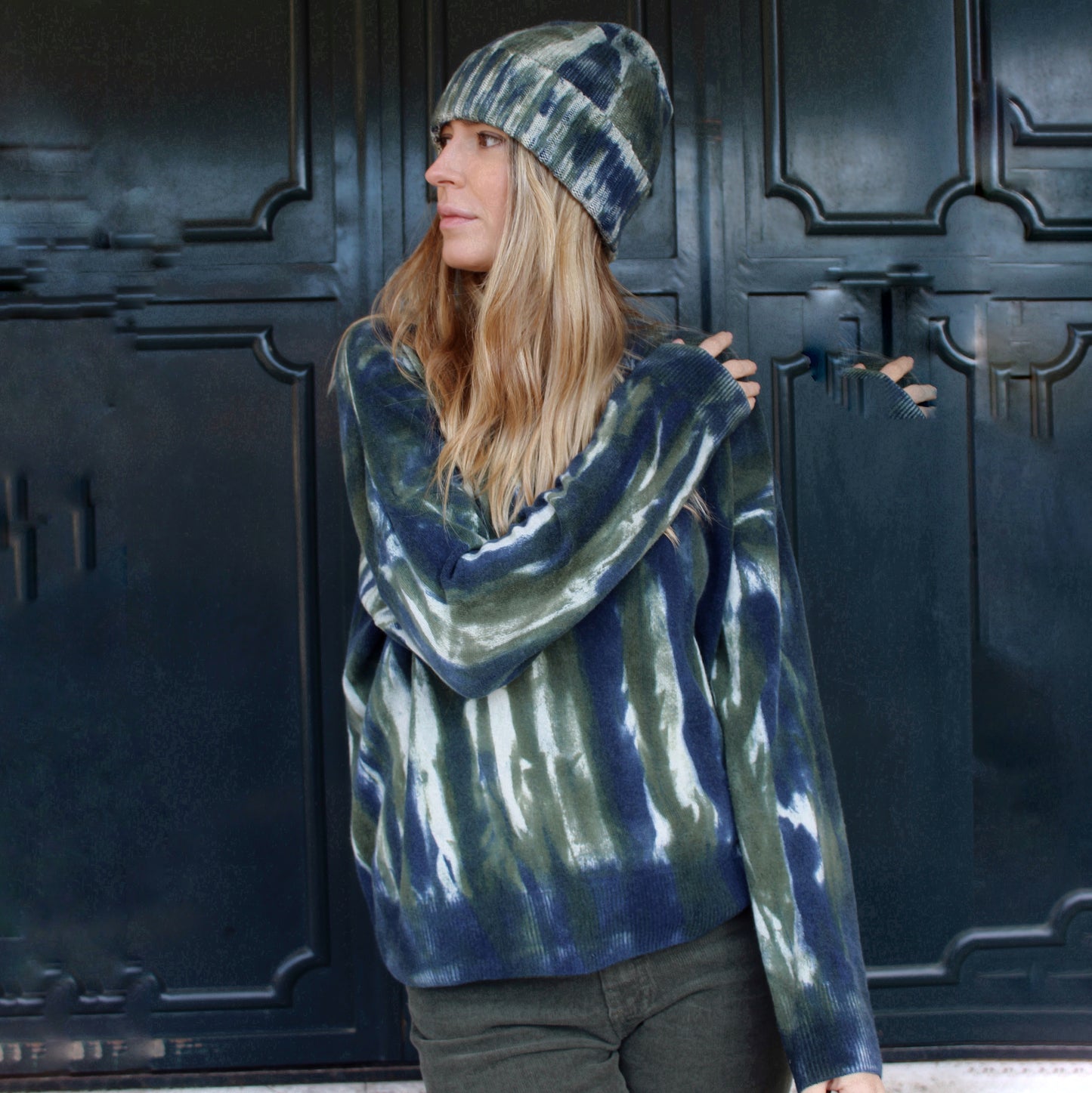 MAGLIONE UNISEX IN 100% CASHMERE RIGENERATO